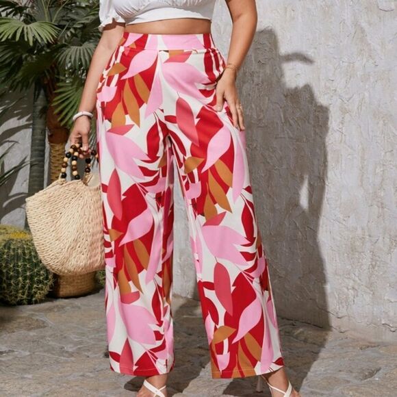 Vibrant Multicolor Women's Pants OX - Picture 3 of 4